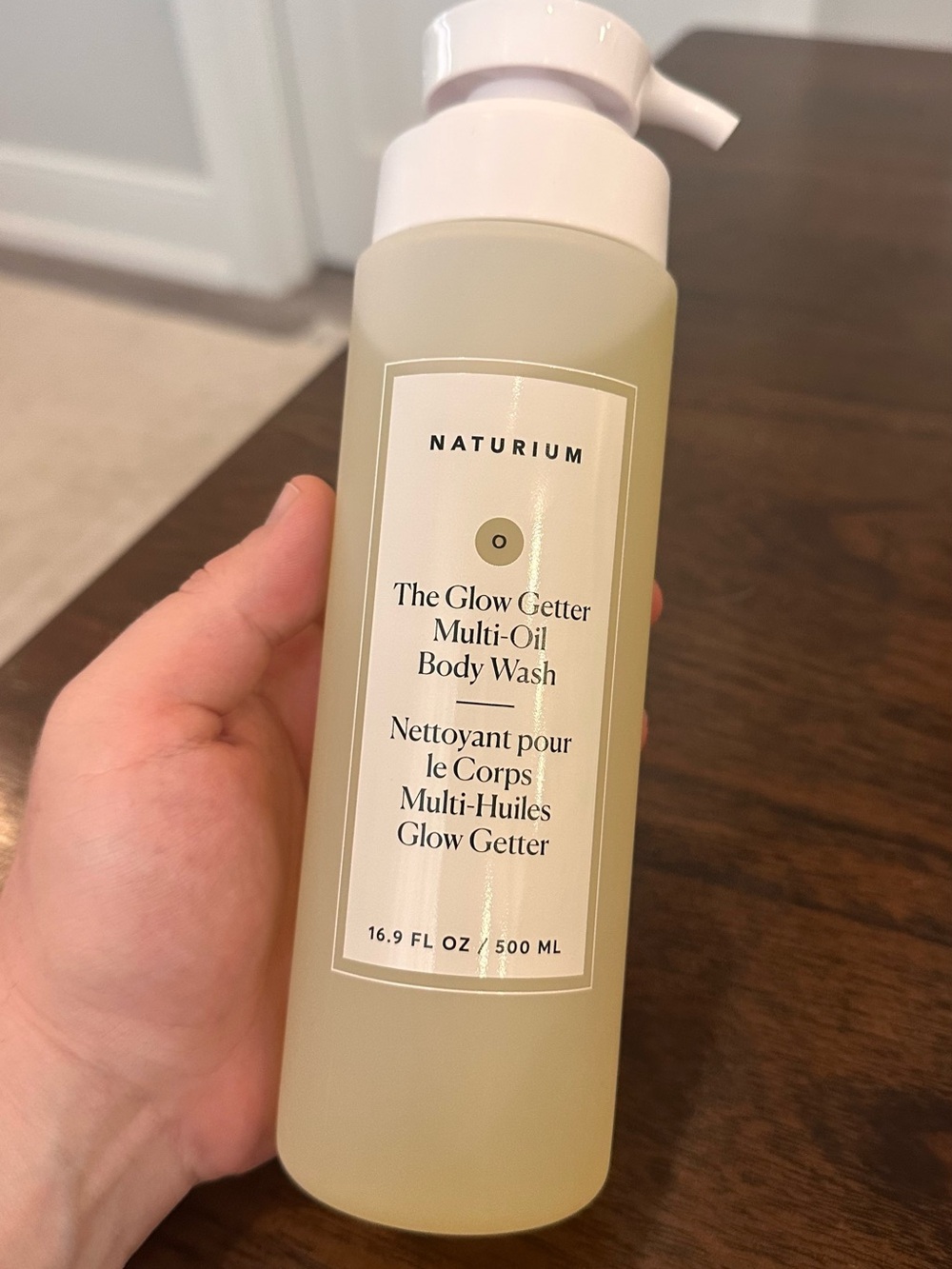 Naturium The Glow Getter Multi-Oil Body Wash — Pale Yellow